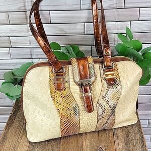 MC Marc Chantal leather shoulder bag